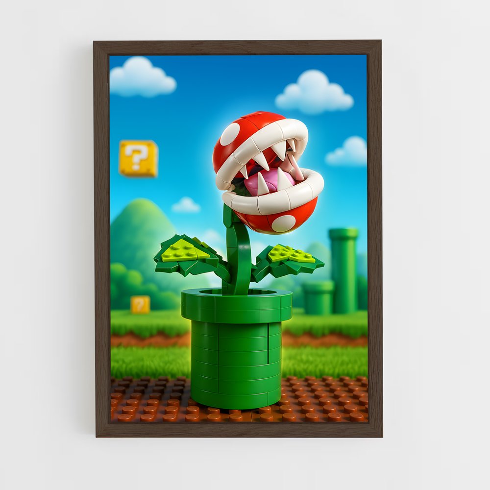 Poster Champignon Magique – affiche Mario (vue 5)